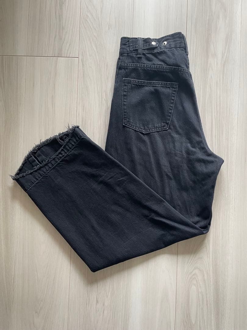 ADAM ET ROPE アダムエロペ ルーズフィットアジャストデニム 36