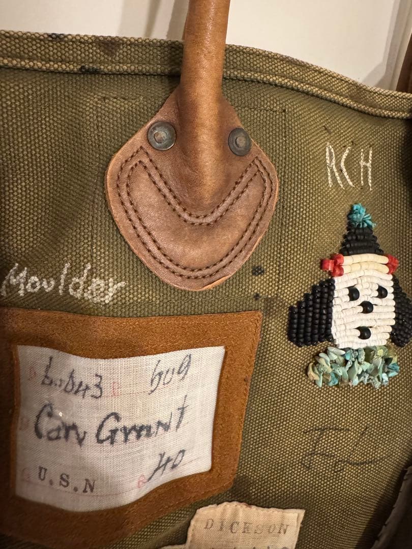 a*o様 kapital kountry 4号アーミーキャンバス ミルクバッグ