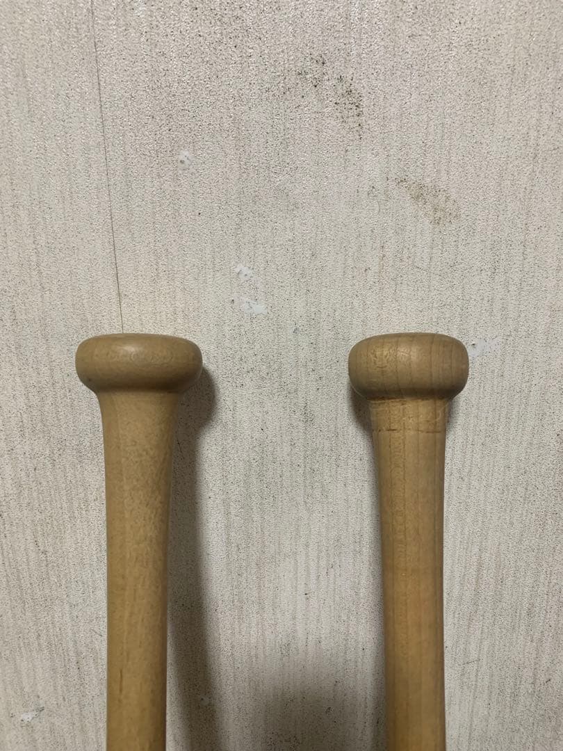 Mizuno 木製硬式バット 黒　2本セット