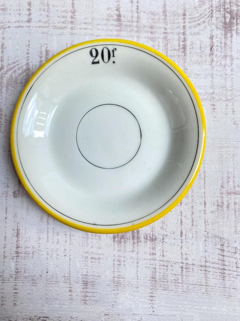 【専用】フランス リモージュ アブサン ソーサー 豆皿 プレート 6枚セット