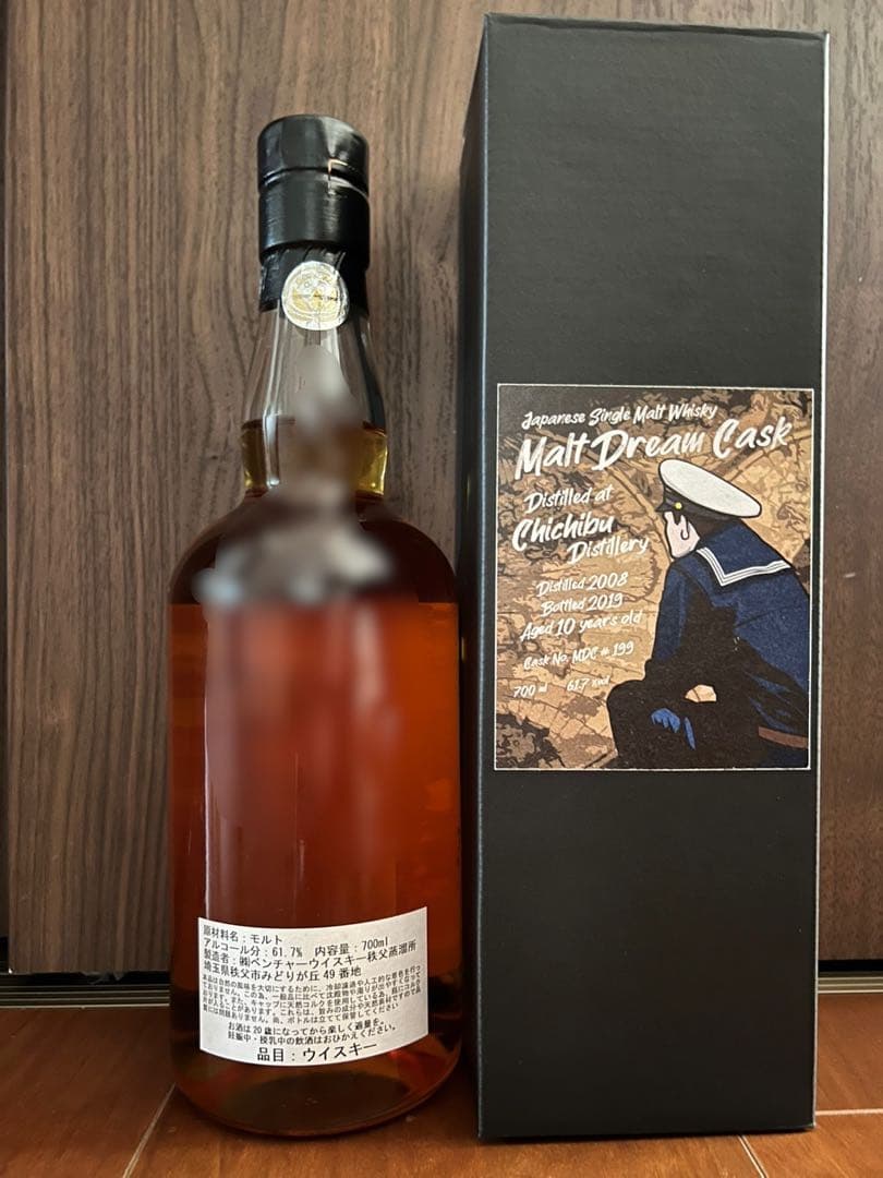 イチローズモルト　秩父 10年　モルトドリームカスク