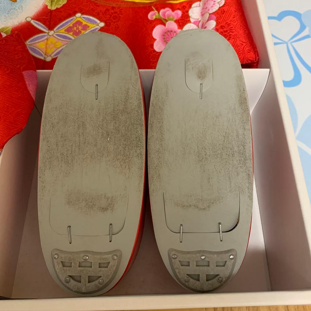 七五三 3才 赤 女の子 正絹 セット