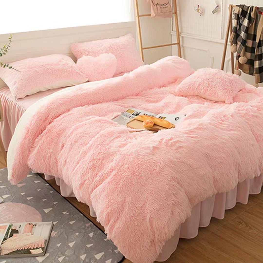 フリース素材 クイーンサイズ 寝具セット