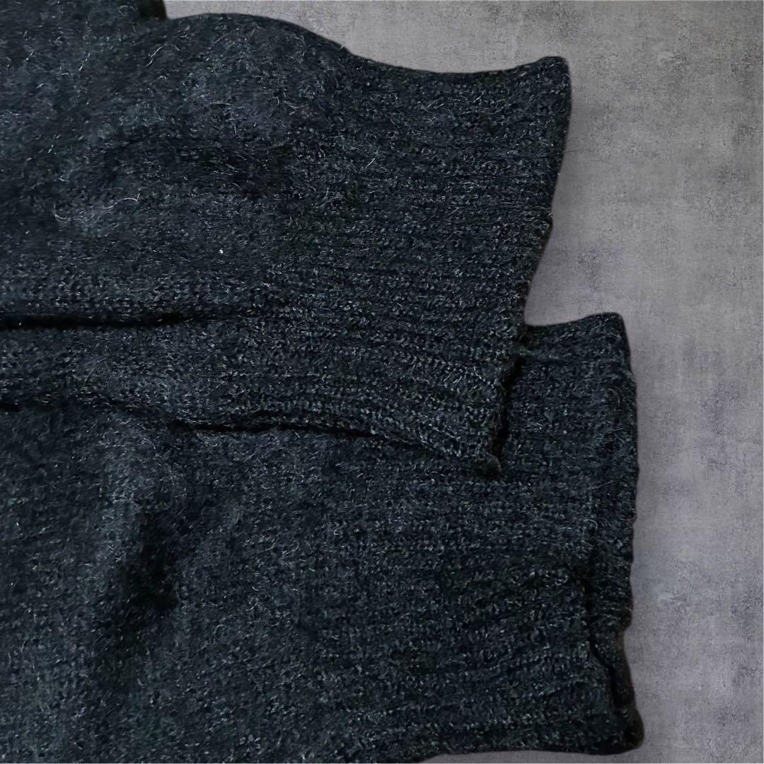 NUMBER (N)INE ナンバーナイン モヘアカーディガン ブラック