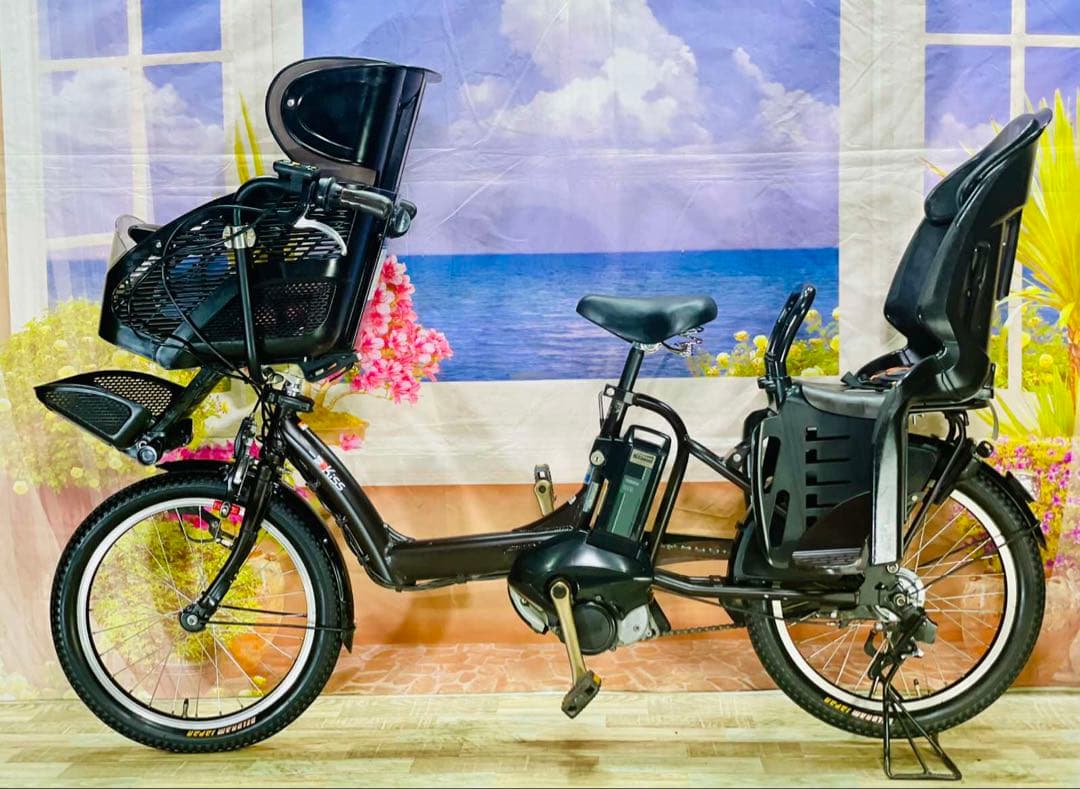 限定価格！パスキス12AH！⭐️ヤマハ子供乗せ電動アシスト自転車Y2865