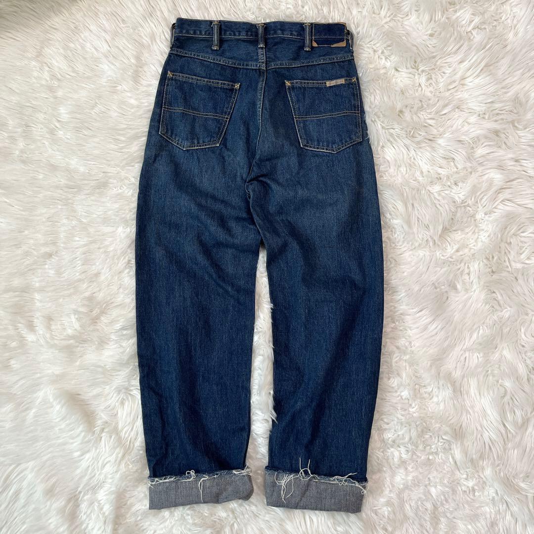 chimala チマラ デニム パンツ ダメージ加工 セルビッチ 赤耳 26