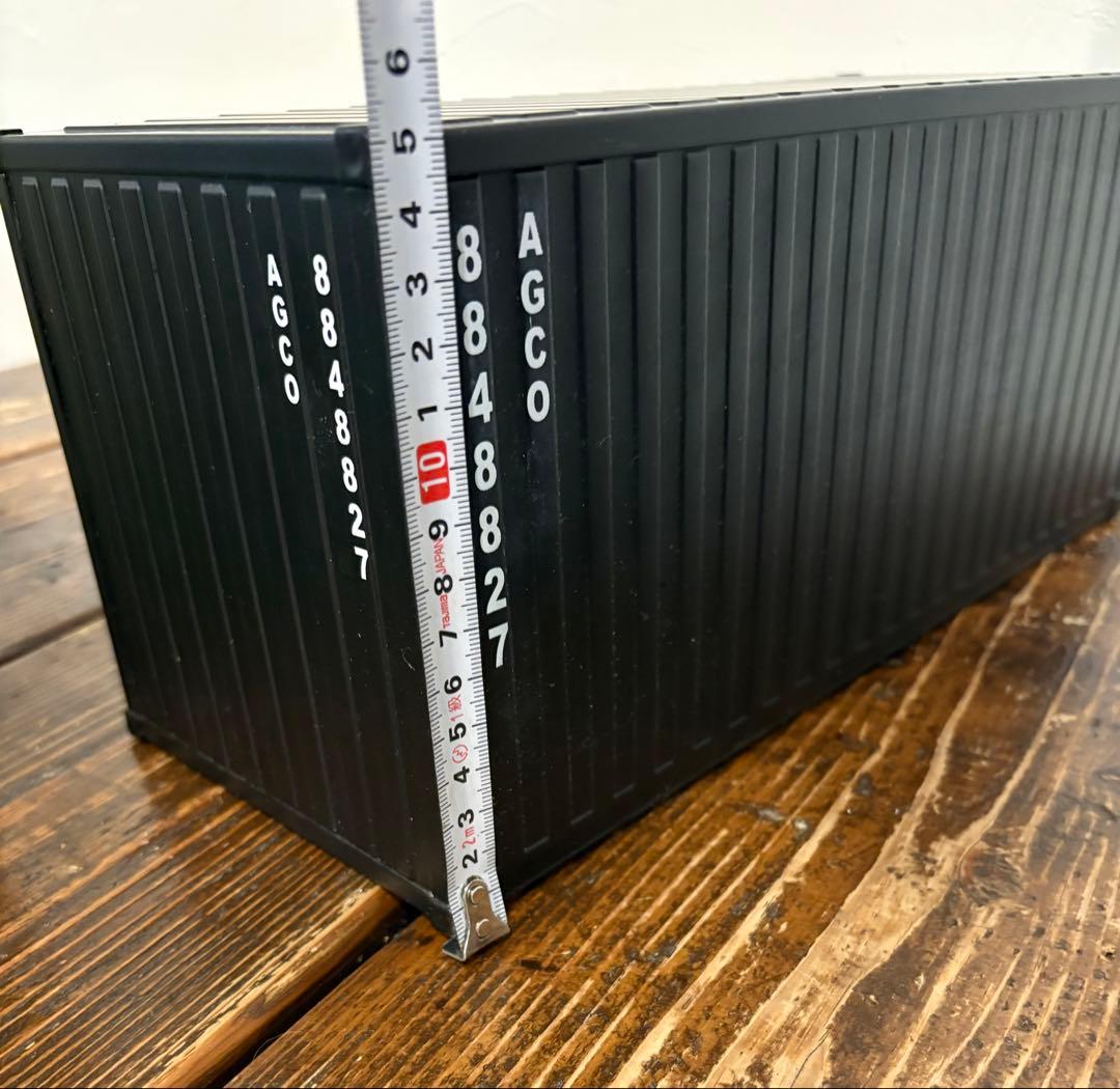 絶版品　アンドグラッド メタルコンテナマルチボックス　海コン　コンテナ収納BOX