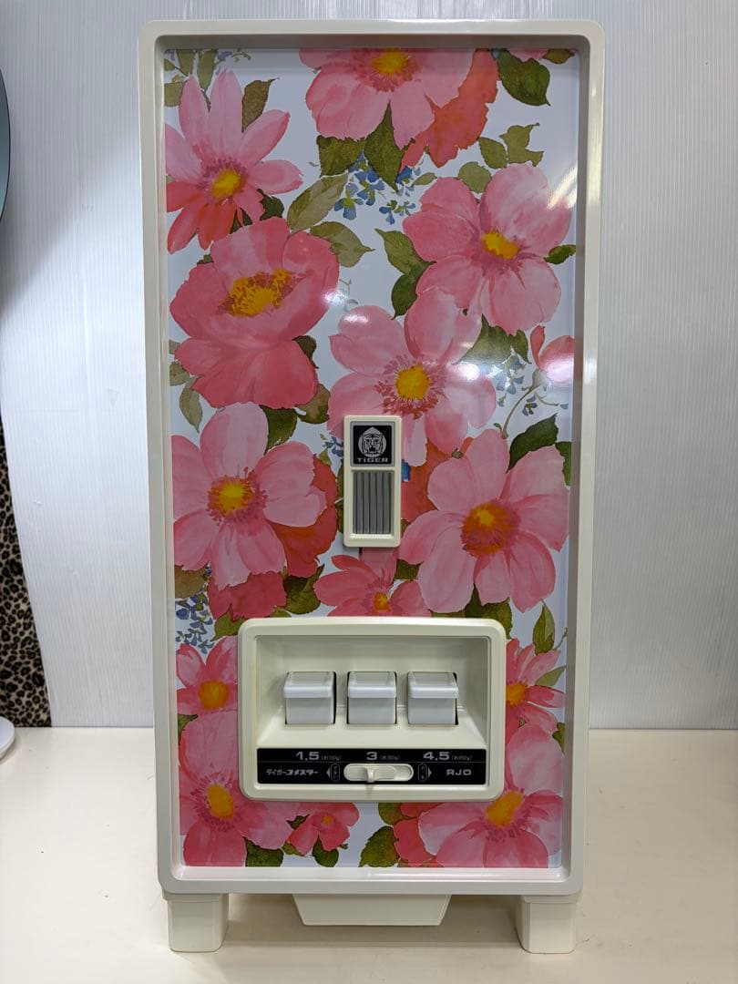 新品　昭和レトロ　タイガー コメスター J型 RJO-28 計量米びつ