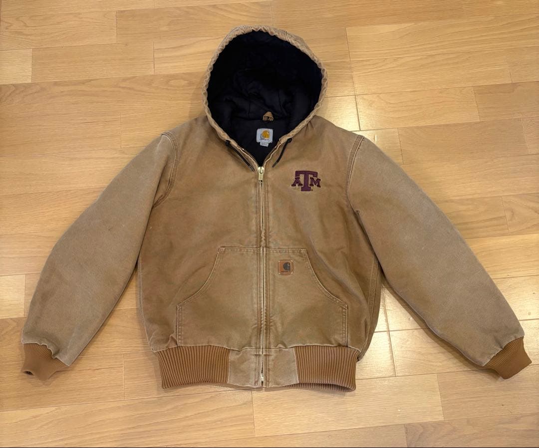 石*空様 (レア物)Carhartt アクティブジャケット ダック地 Texas