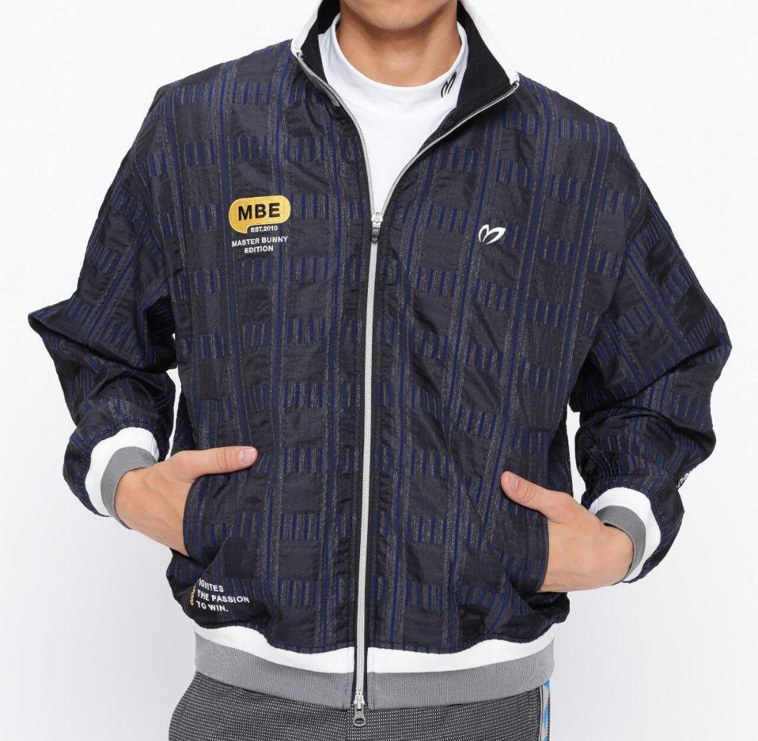 ■新品■マスターバニーエディション/プリーツチェックジャガード ブルゾン６,XL