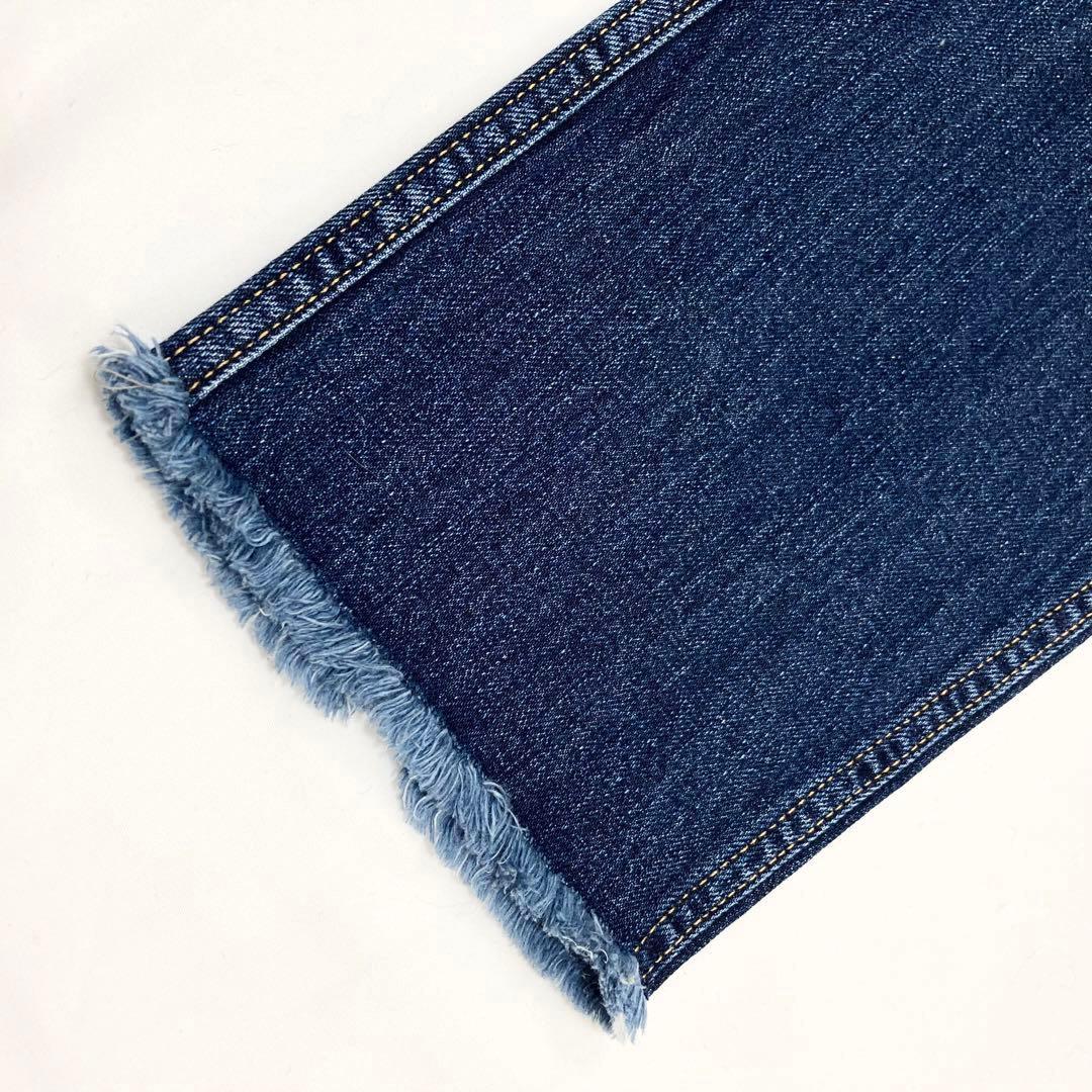 Y's ワイズ カットオフ パッチワーク デニム ジーンズ インディゴ1