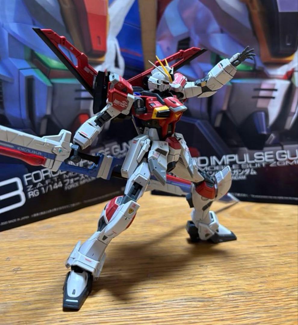 RGフォースインパルスガンダム & ソードインパルスガンダム セット