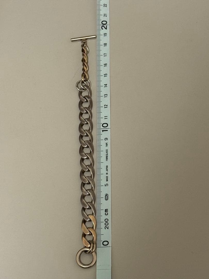 【replay(現CTHY)】バイカラーチェーンブレスレット