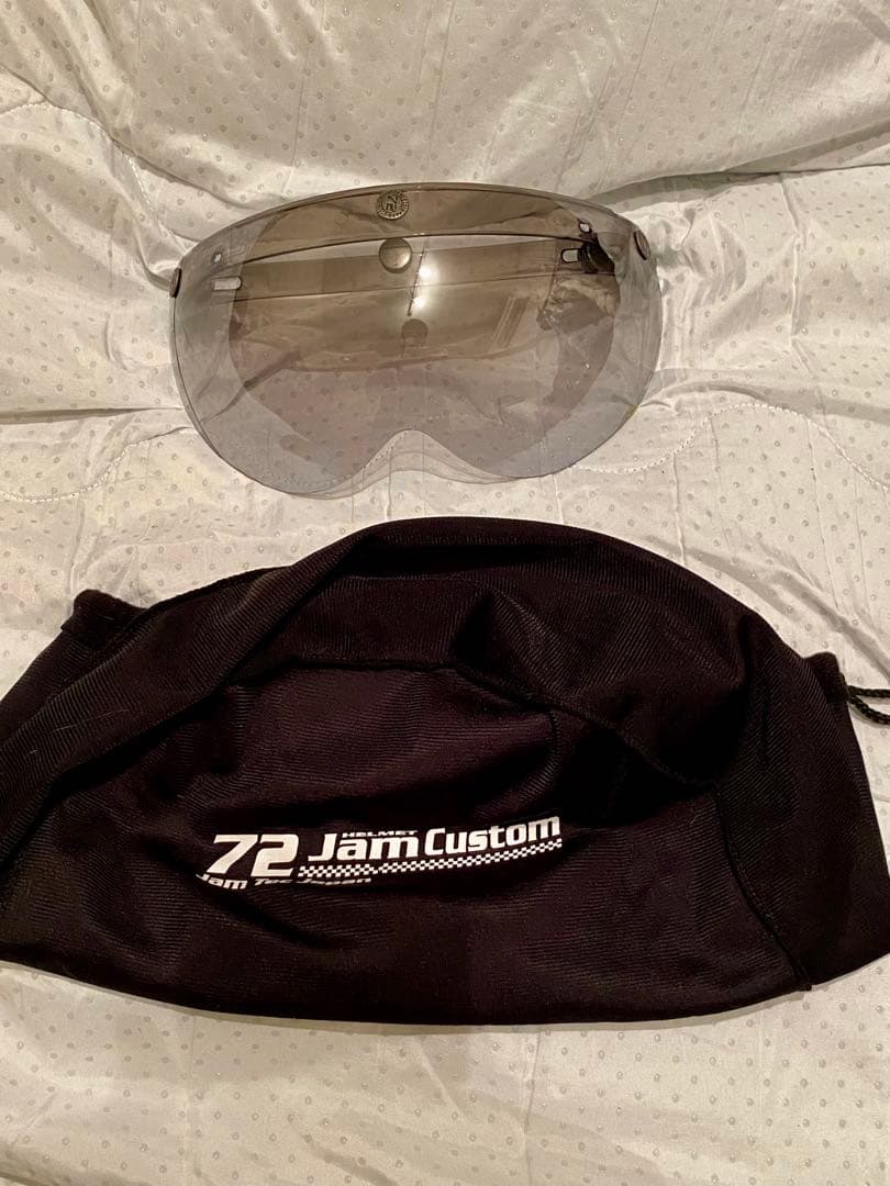 美品 72ジャムヘルメット ジェット XL60〜62 PSマーク ＋ シールド