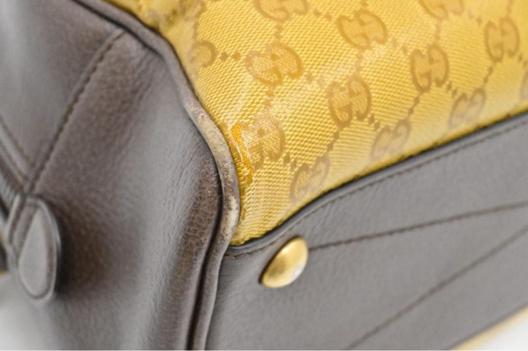 グッチ×アディダス　コラボ　ボストンバッグ　ＧＧクリスタル