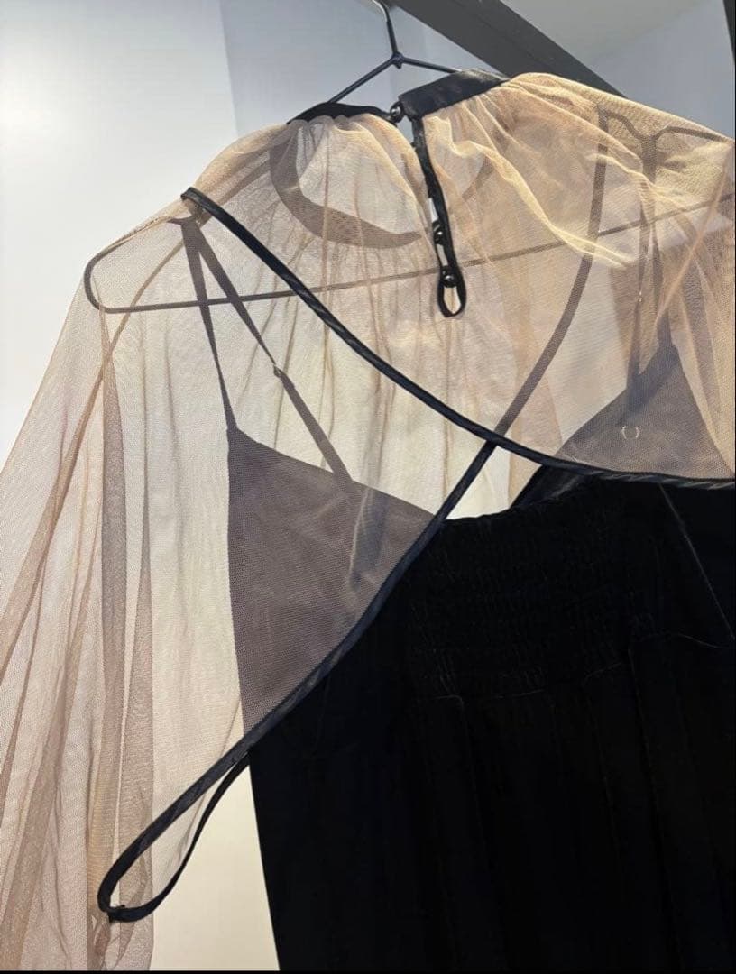 Ameri MANY WAY TULLE VEIL DRESS Mサイズ