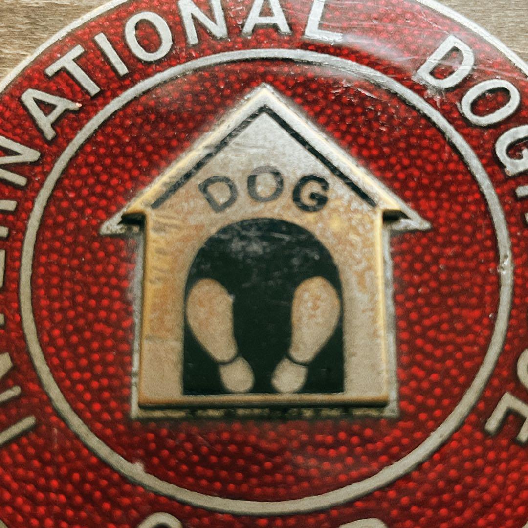 さ*え様 希少⭐️当時物DOGHOUSE CLUB ドッグハウスクラブバッジ
