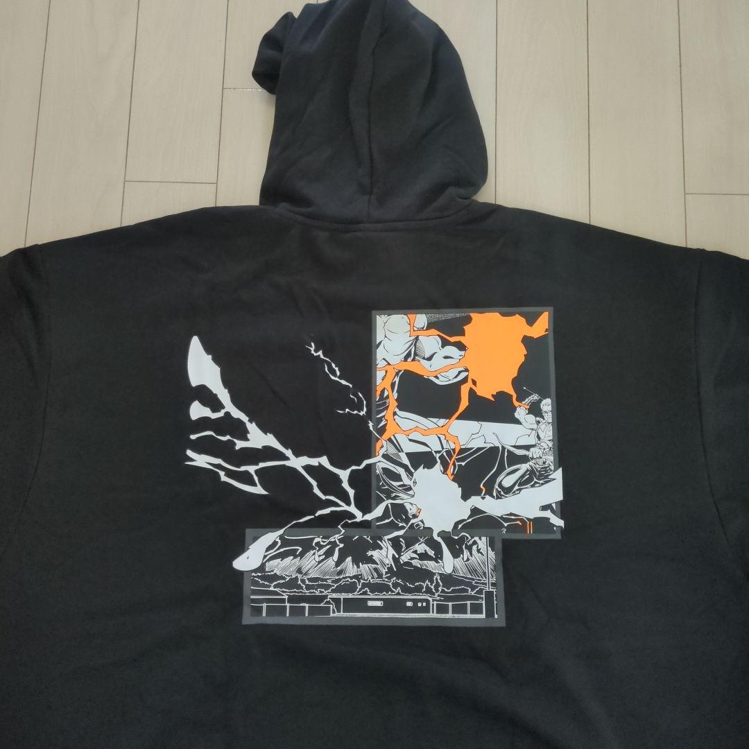 【新品・稀少サイズ3XL】オールブラックス x MARVEL フーディー