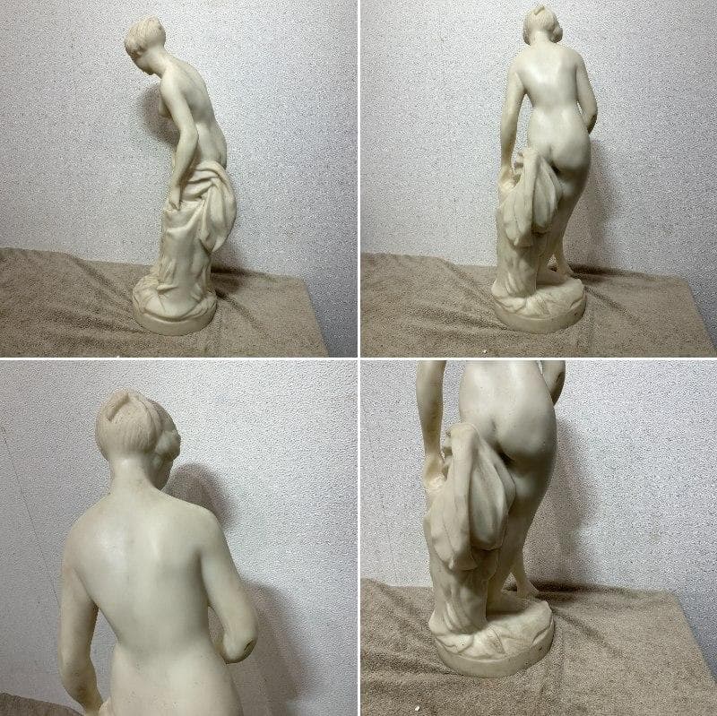 大理石調 　彫刻　水浴する女　ルーブル美術館　　ヴィーナス像 　ＸＺ3943
