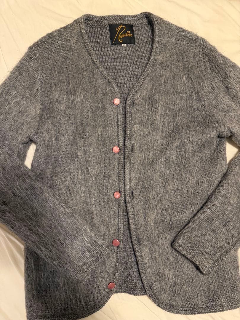 Needles グレー カーディガン XS