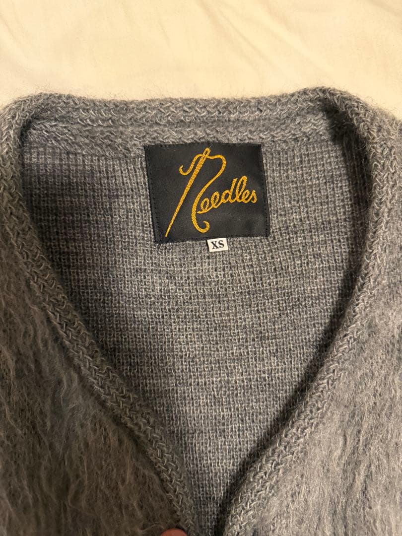 Needles グレー カーディガン XS