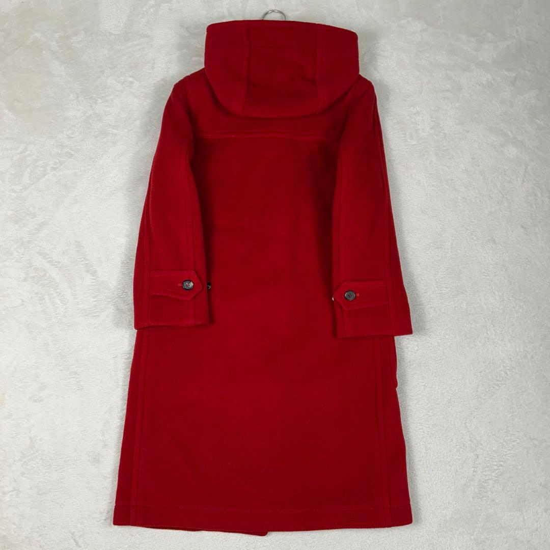 希少♡OLD ENGLAND ヘリンボーンダッフルコート ウール レッド XS