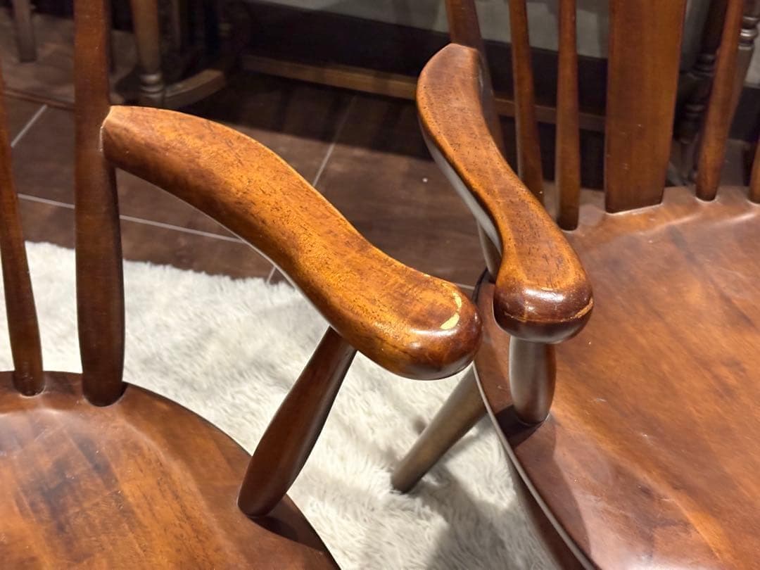 KASHIWA 柏木工　ウィンザーチェア　アームチェア　アンティーク　SY