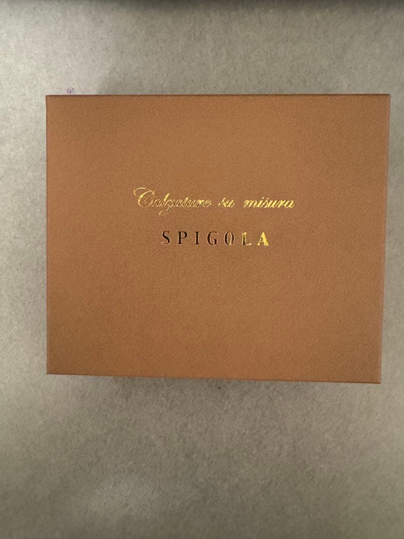 SPIGOLA スピーゴラ　グレー マネークリップ