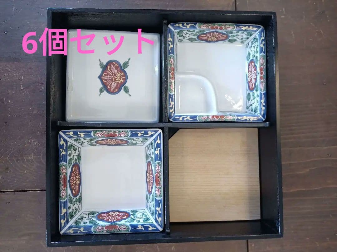 木製幕の内弁当箱６セット