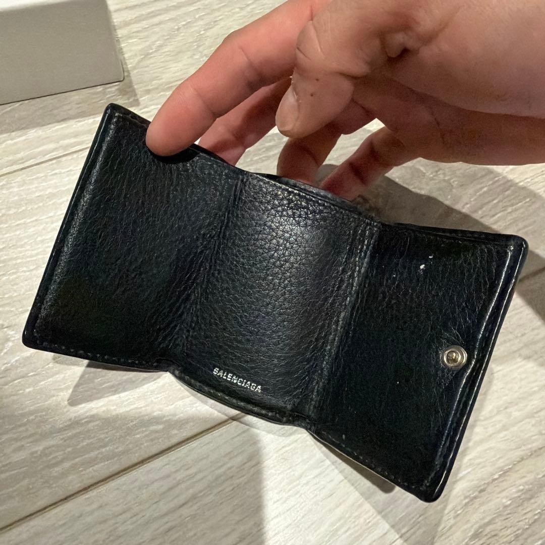 BALENCIAGA ペーパーミニウォレット
