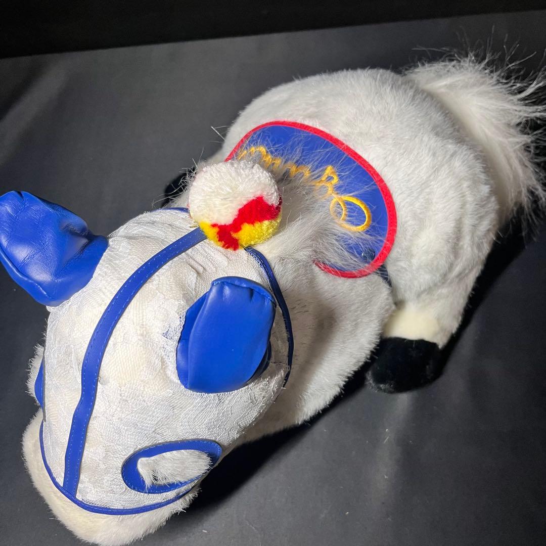 オグリキャップ ぬいぐるみ アバンティー L グレー・青 レースメンコ 希少