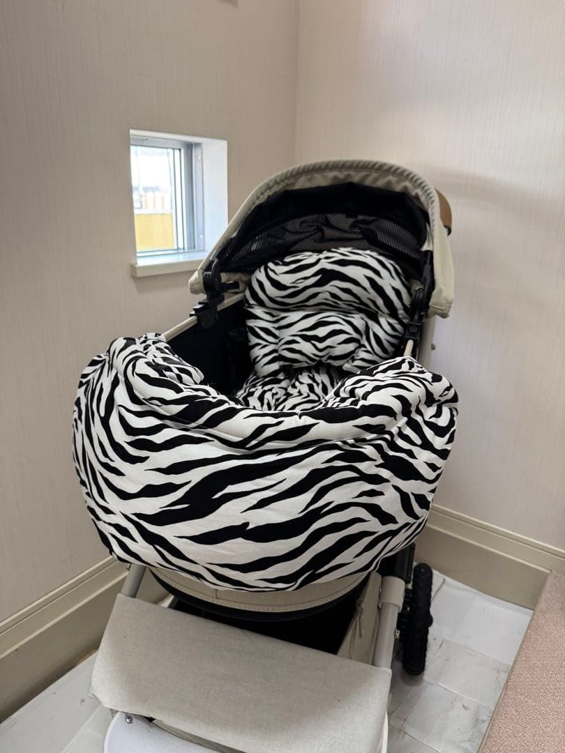 3点set カートクッション　コンフォーター　あごのせ　ダマスク柄