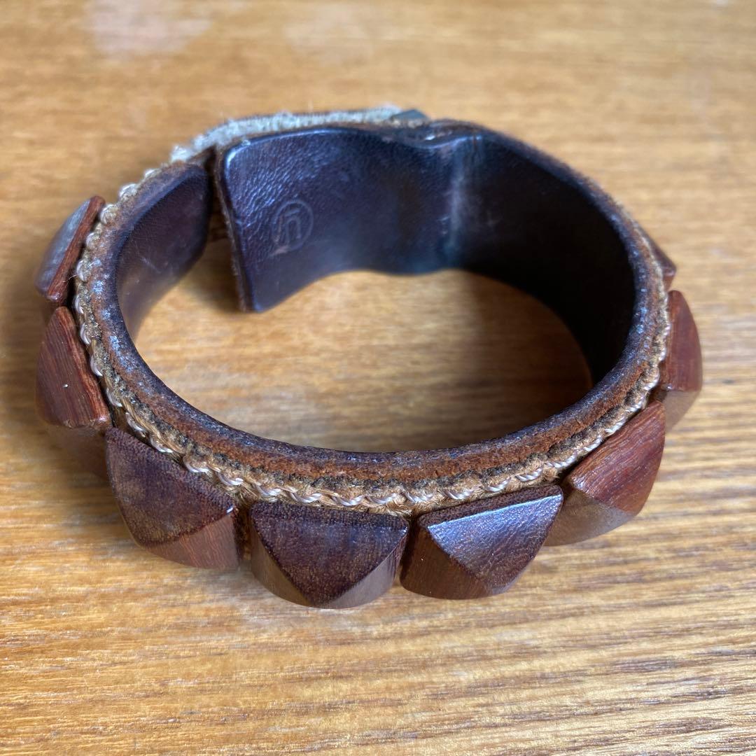 UNDERCOVER SCAB期 03SS ウッドスタッズブレスレット