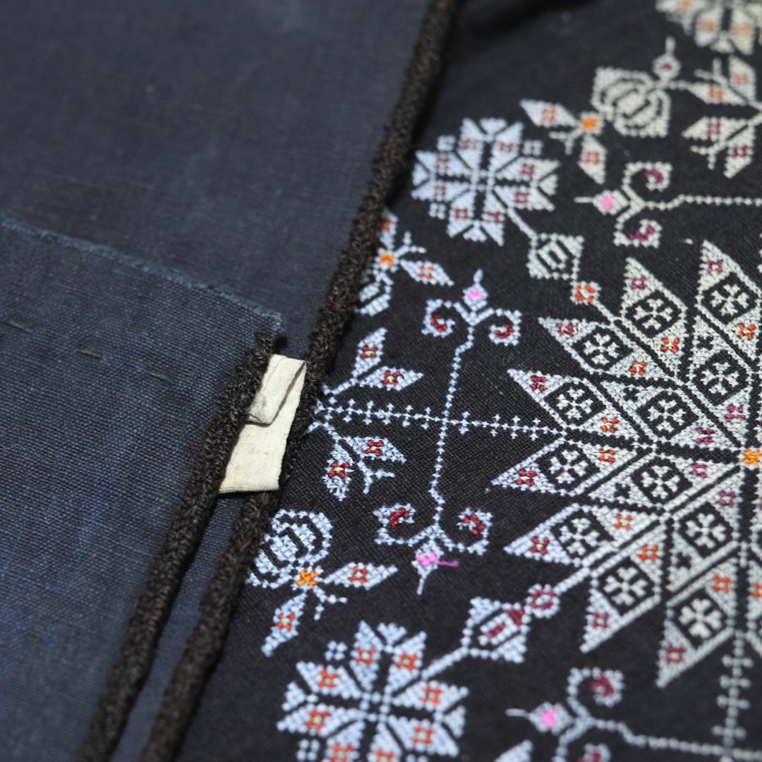 烏当ミャオ族 上衣｜民国期｜植物染め｜手刺繍｜民族衣装 Ethnic dress