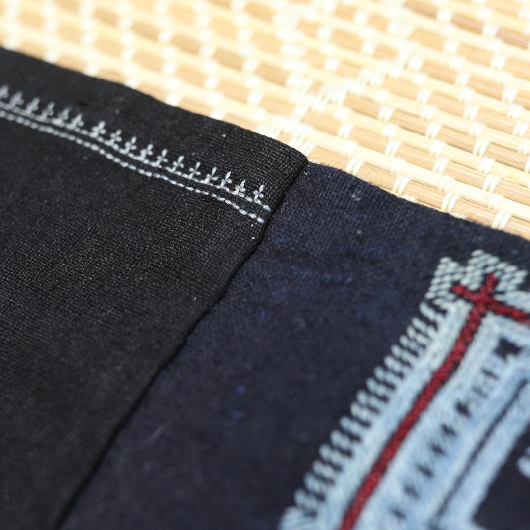 烏当ミャオ族 上衣｜民国期｜植物染め｜手刺繍｜民族衣装 Ethnic dress