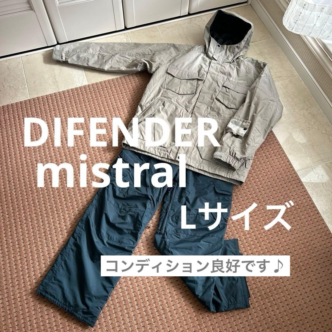 ★良品★WINDEX メンズ スキー スノーボード ウェア セット L