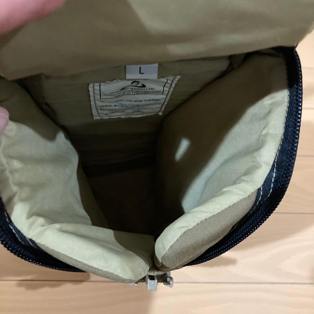 ミステリーランチ　カメラレンズケース　コヨーテ　L