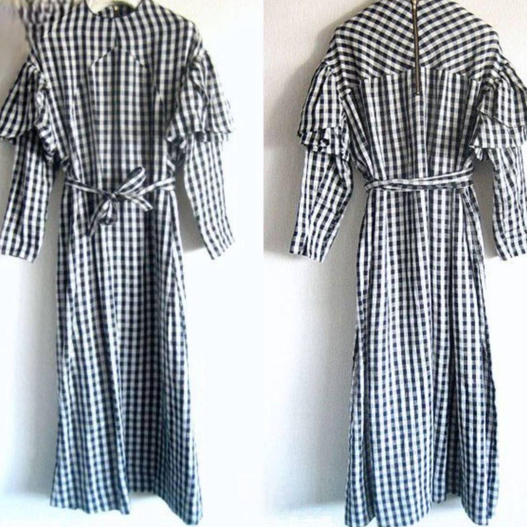 最終値下げꕤ ドゥーブルメゾンパフロングワンピース レア( 美品) ꕤ