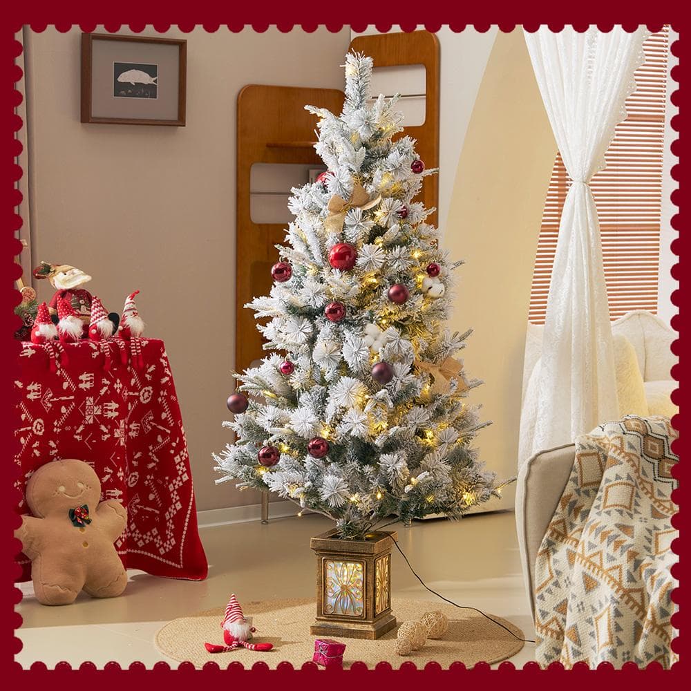 【120cm 雪化粧】2025年新作 クリスマスツリー 北欧 おしゃれ LED