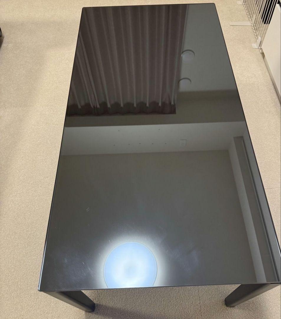 【お値下げ中】カッシーナ　ガラステーブル　ローテーブル