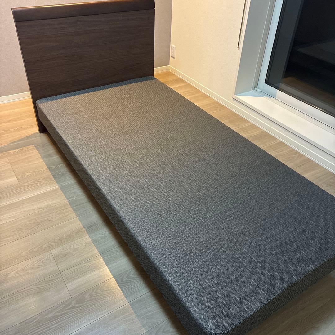 Simmons ベッドフレーム 長さ約200cm幅約96cm 高さ約28cm美品