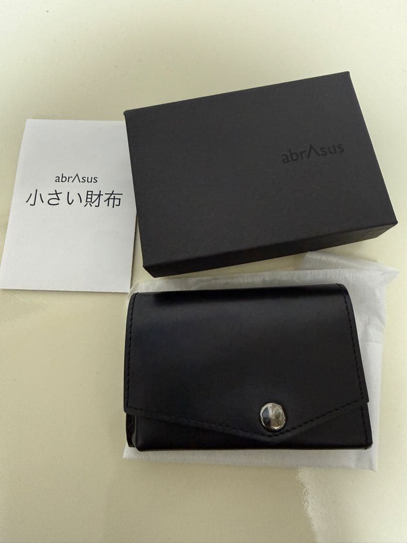 アブラサス　ブッテーロレザー　本革　小さい財布