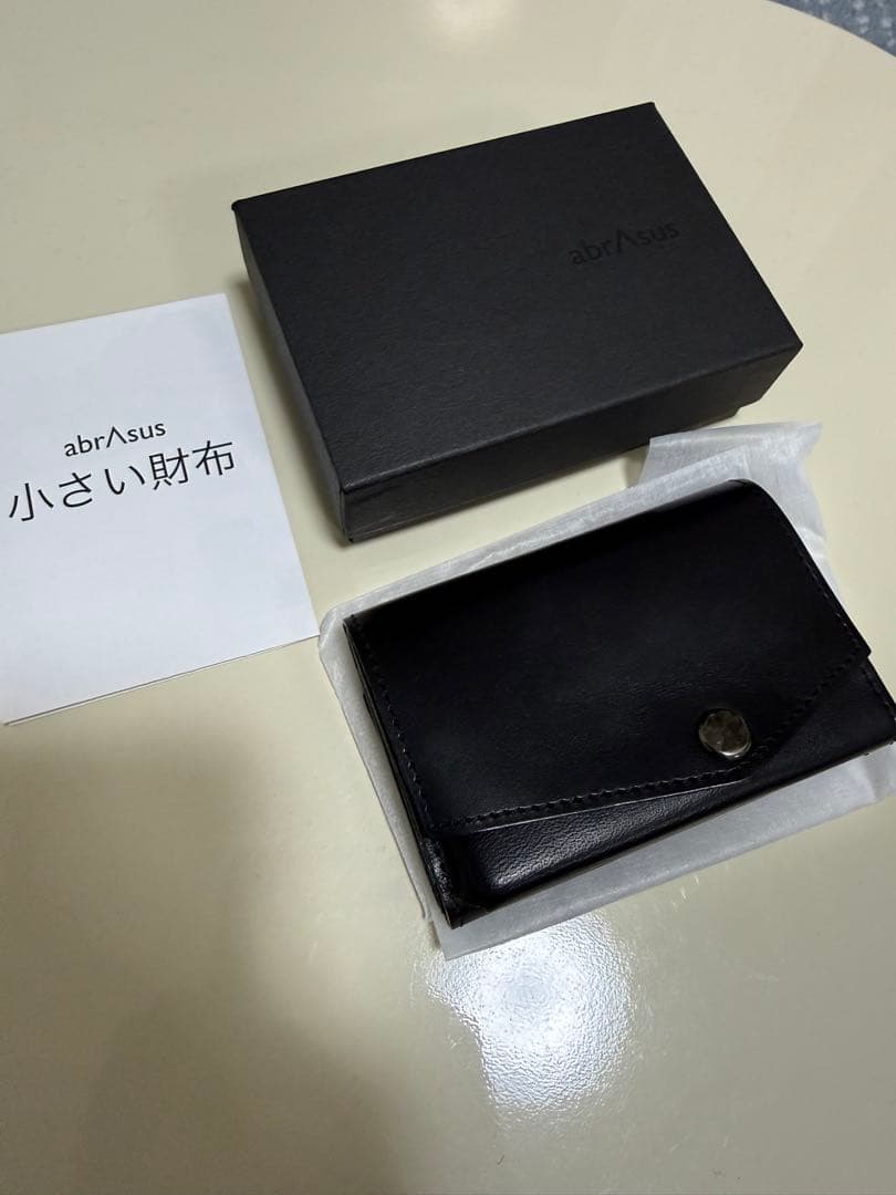 アブラサス　ブッテーロレザー　本革　小さい財布
