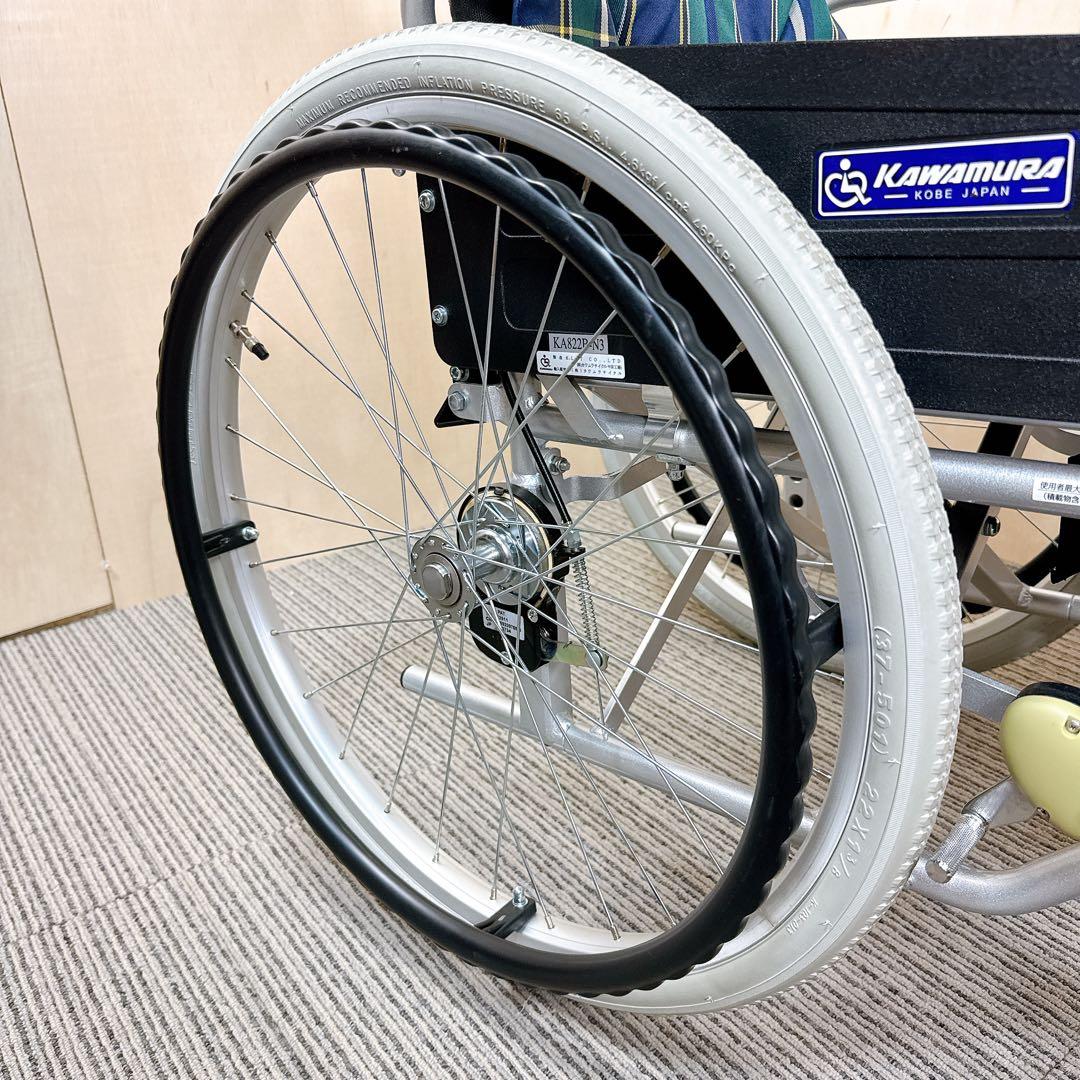 自走式折りたたみ車椅子　KA822-40B-M 中古　カワムラ社製　送料込み