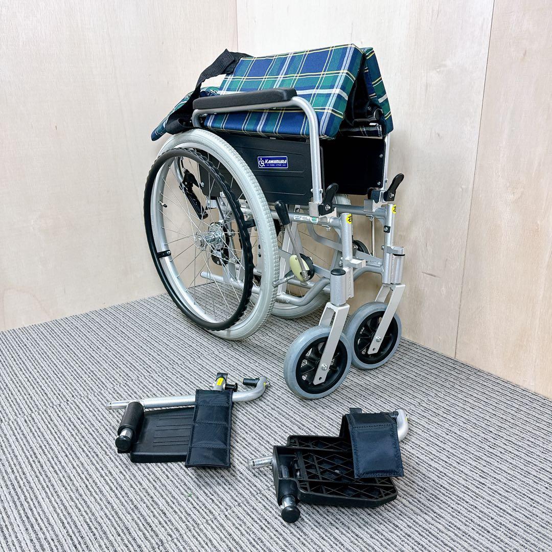 自走式折りたたみ車椅子　KA822-40B-M 中古　カワムラ社製　送料込み