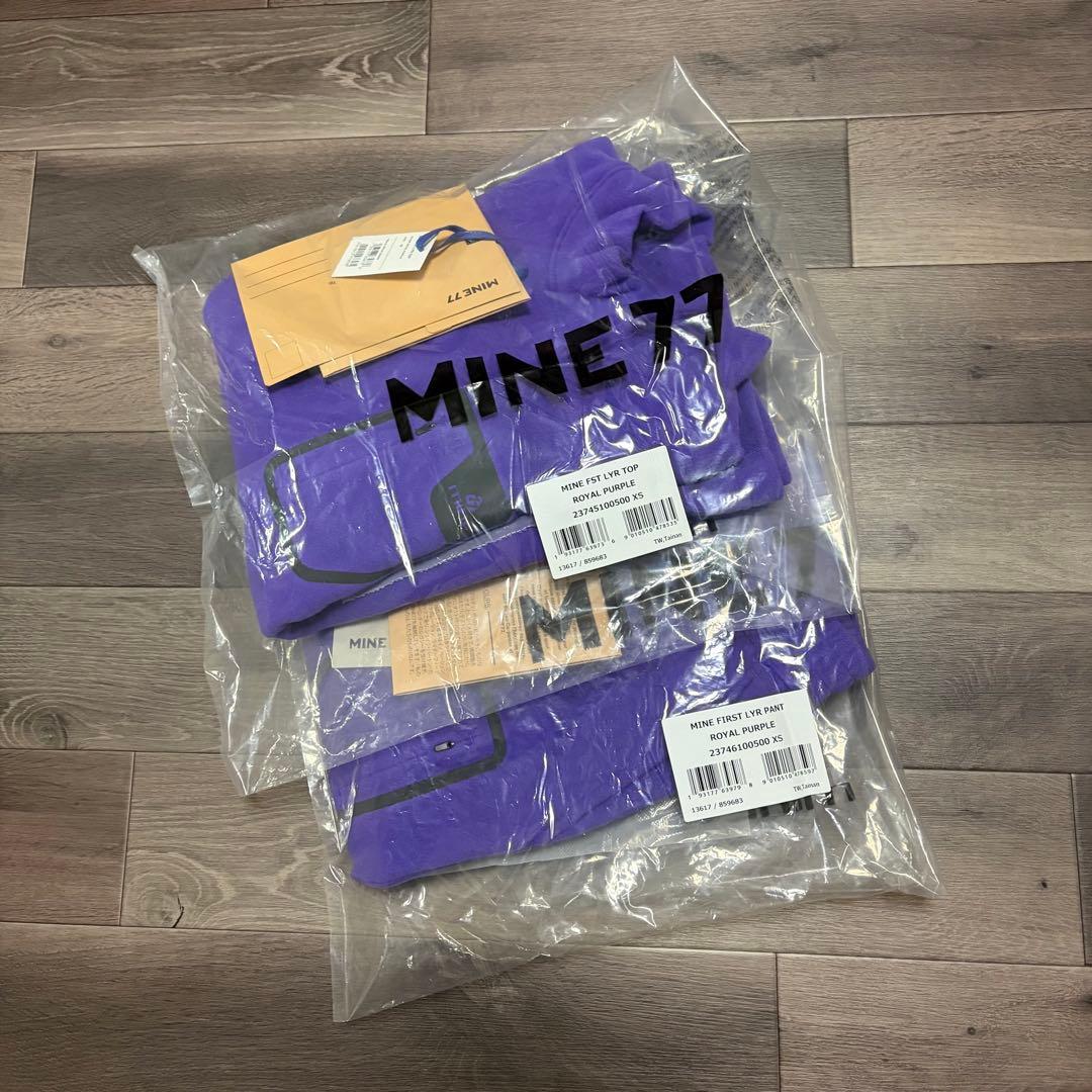 Burton MINE77 First Layer トップス&パンツ サイズXS