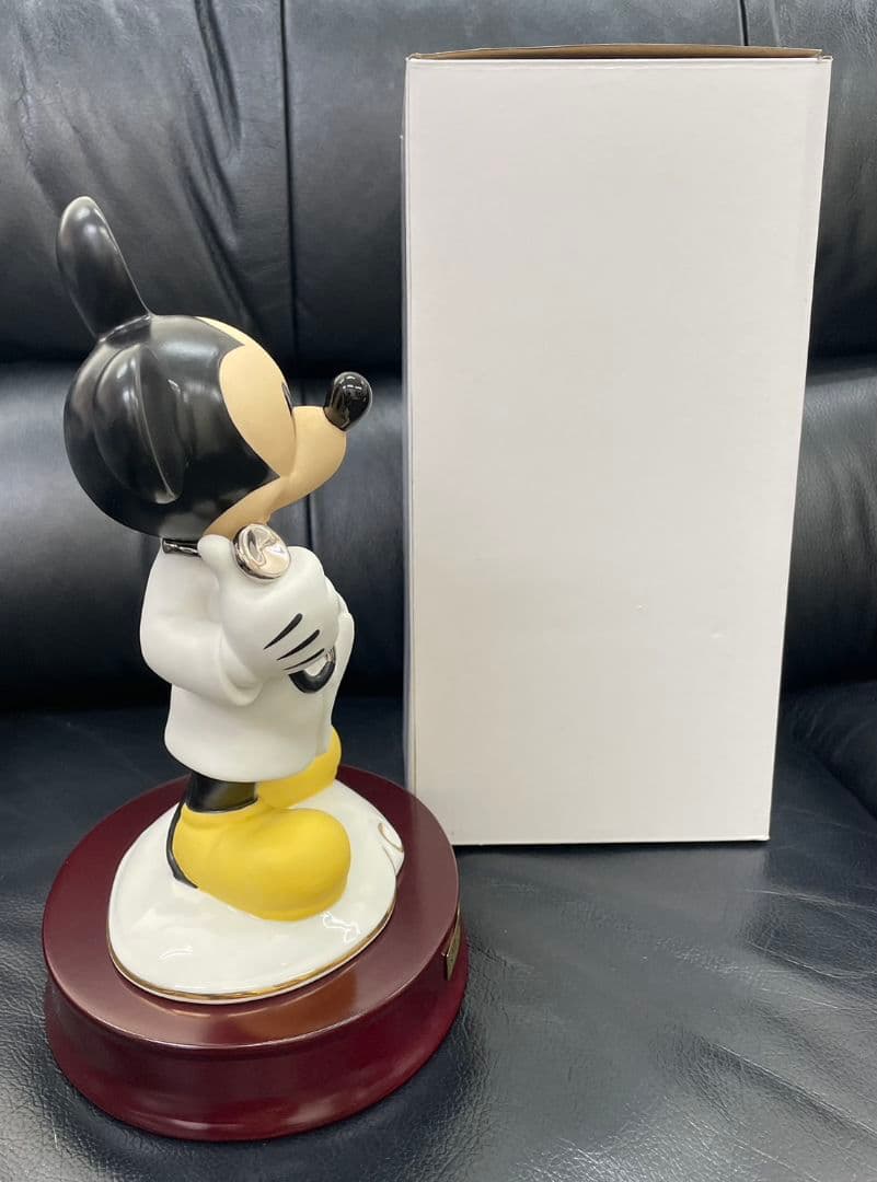 未使用 ミッキーマウス ドクターフィギュア 加藤工芸 ディズニー 希少