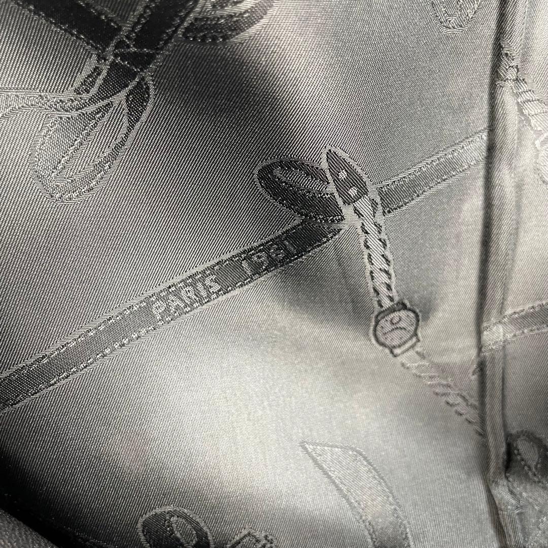 【最高級】 90s 本革 ヴィンテージ 刺繍 金ボタン レザージャケット 極美品