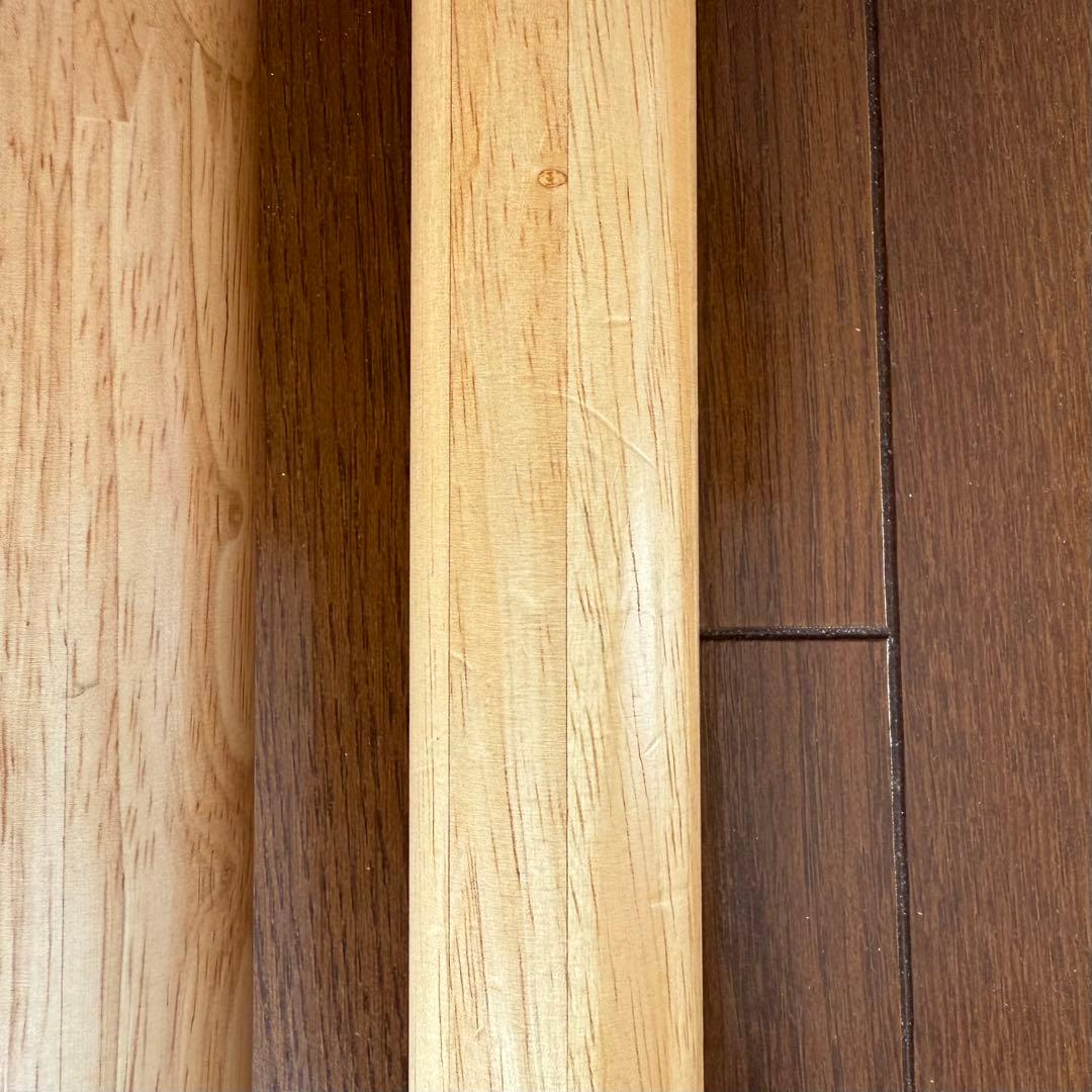 エコ手すり 6本セット　木製　縦横両用　転倒防止　歩行補助　介護