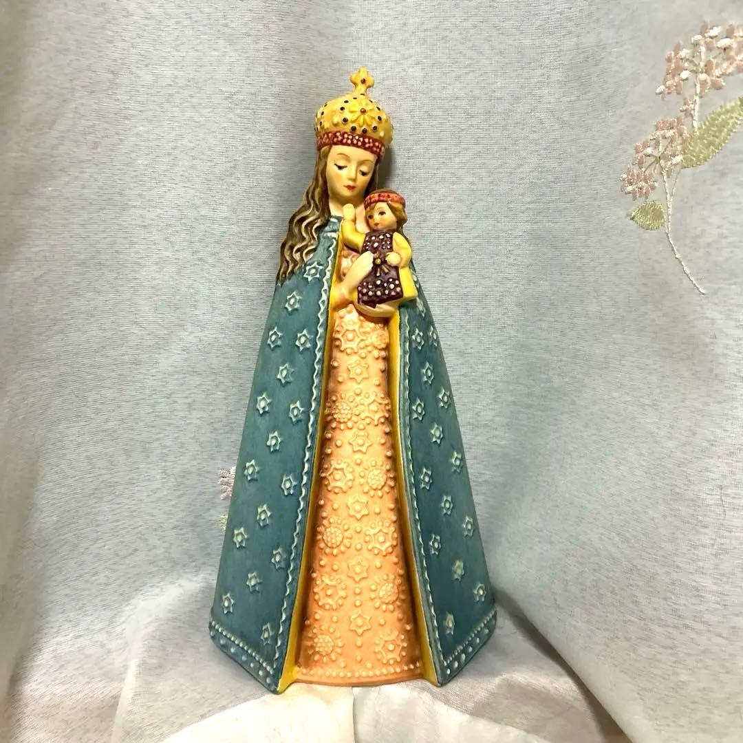 聖母マリアとイエス　＃364　★フンメル人形　ドイツゲーベル　ヴィンテージ